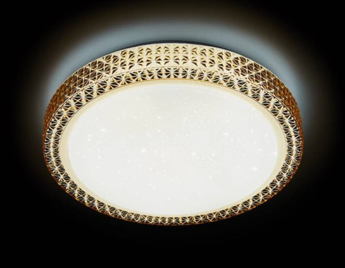 Потолочный светодиодный светильник Ambrella Orbital Crystal F85 CF 48W D400