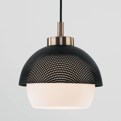 Светильник подвесной Eurosvet Nocciola 50106/1 античная бронза/черный