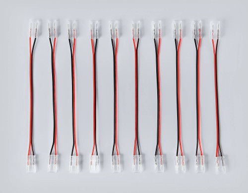 Соединитель гибкий двухсторонний COB 12/24V (2 конт.) (10шт) Ambrella LED Strip GS7901