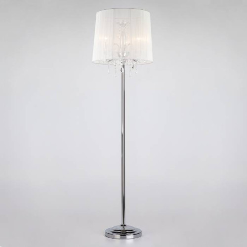 Торшер Eurosvet Allata 2045/3F хром/белый торшер