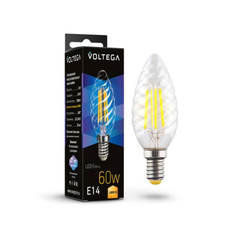 Светодиодные лампочки Voltega 7211 (E14)  (6Вт)  (3000K) 