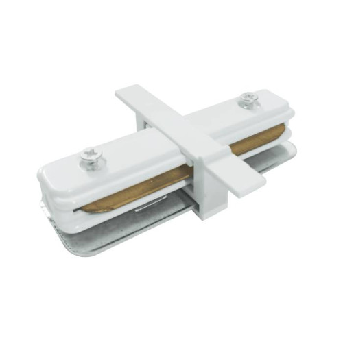 Коннектор прямой Elektrostandard Track Rail WH Recessed TRCM-1-I-WH / Коннектор прямой для однофазного встраиваемого шинопровода (белый)