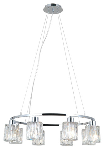 Подвесная люстра Moderli Prismique V11708-8P