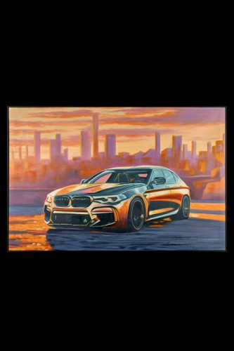 Картина настенная Teona Decor Bmw TD140