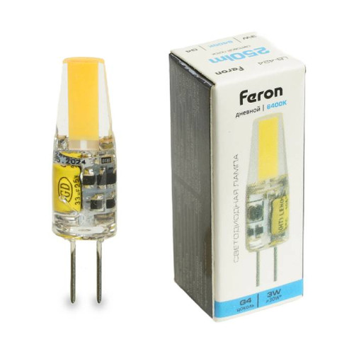 Светодиодные лампочки Feron 51172 (G4)  (3Вт)  (6400K) 