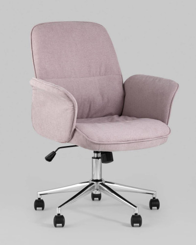 Кресло офисное Stool Group Simona THOMASINA GY702-6 PINK