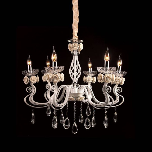 Люстра подвесная с цветочками Primavera EL351P06.1 Citilux