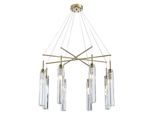 Подвесная люстра Newport 4520 4524+4/S gold
