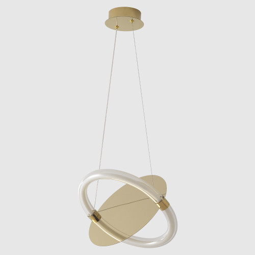 Светильник подвесной Crystal Lux Nebula NEBULA SP22W LED GOLD