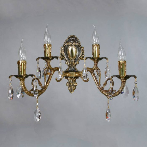 Настенное бра Ambiente Alicante 8888/2+2 PB Tear drop