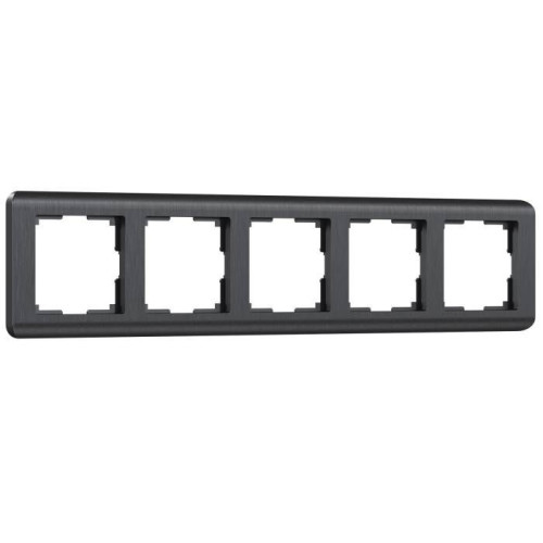 Рамка Werkel W0052104/ Рамка на 5 постов Stream (графит)