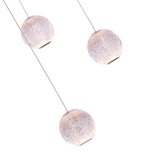 Светильник подвесной Delight Collection Elliot Diamante MD20001012-6A chrome