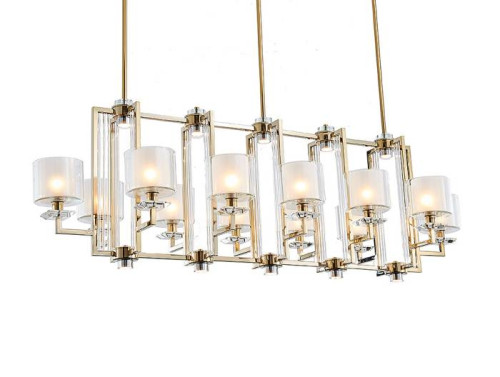 Люстра на штанге Newport 4400 4408+4/S gold