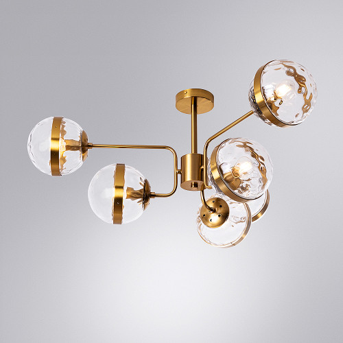 Потолочная люстра Arte Lamp Delacrua A7770PL-6PB