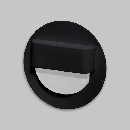 Подсветка для лестниц LED 1Вт 3000К IP20 Черный IL.0013.3008-BK