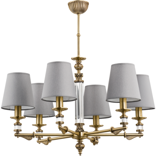 Потолочная люстра Kutek Merano (абажур) MER-ZW-6(P/A)