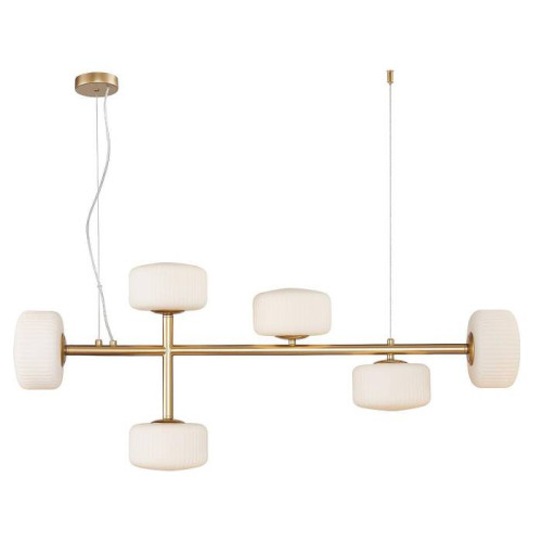 Люстра подвесная 6*G9 MD.9366-6A-P-MGD