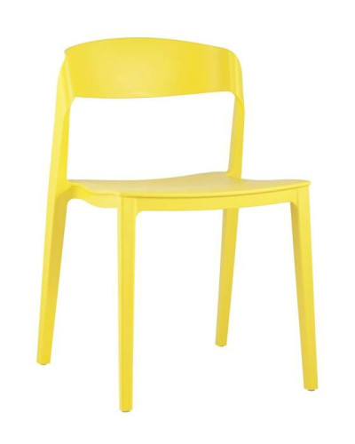 Стул пластиковый Stool Group Moris SL-7089 yellow 60131