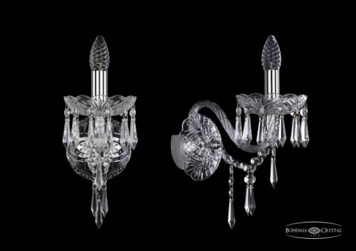 Настенное бра Bohemia 1403 1403B/1/160/XL/Ni