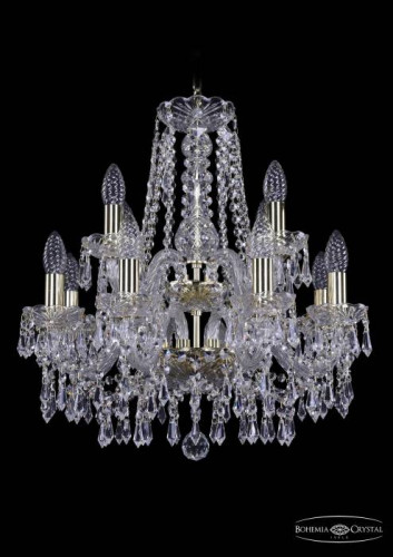 Подвесная хрустальная люстра 1403 Bohemia 1403/8+4/160/2d G