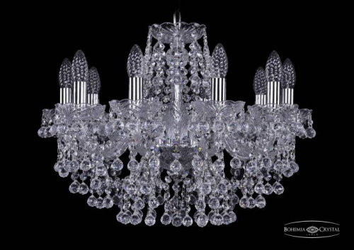 Подвесная хрустальная люстра 1409 Bohemia 1409/10/195 Ni