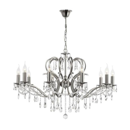 Подвесная хрустальная люстра Pisani Arti Lampadari Pisani E 1.1.10.600 NM