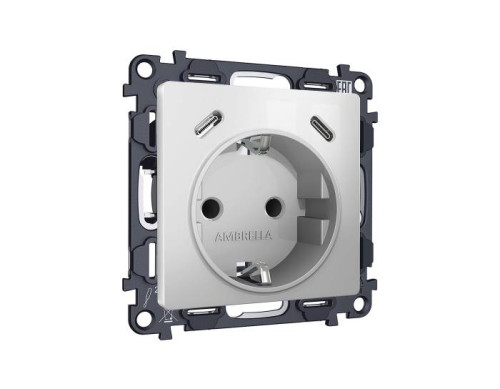 Розетка Ambrella Volt ALFA MA410510