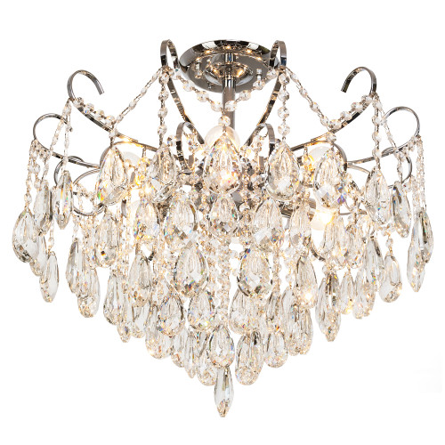 Потолочная люстра ЭкономСвет 15506 15506/6CR WT