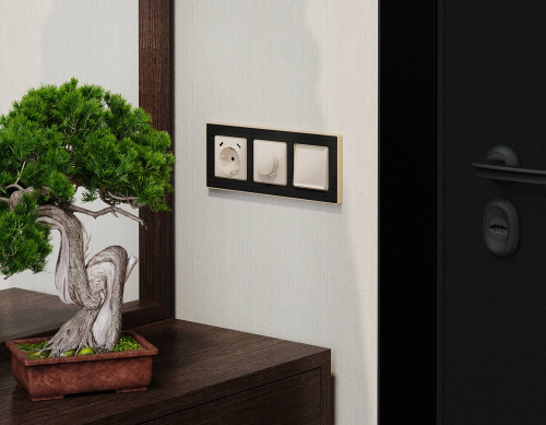 Розетка Ambrella Volt ALFA MA310510