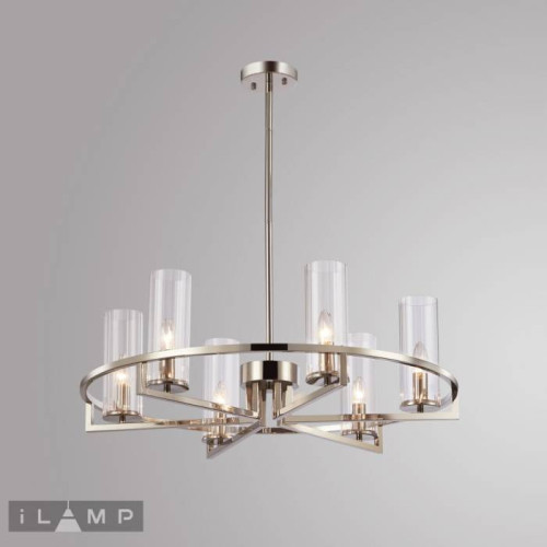 Люстра на штанге iLamp Evolution 6806-6 NIC