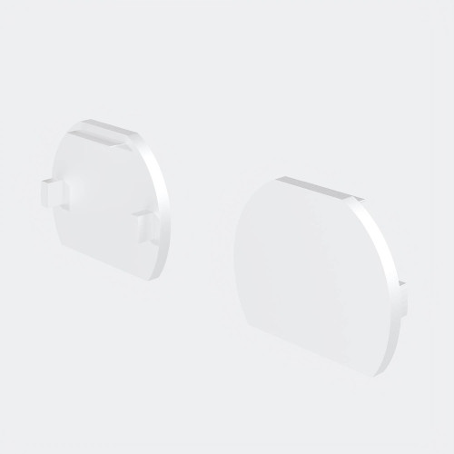 Заглушки для круглого низкопрофильного шинопровода Exility 2шт Maytoni Accessories for tracks Exility TRAM034EC-R-41W