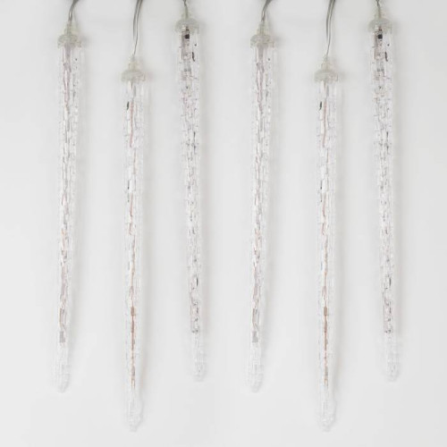 Занавес светодиодный фигурный «Сосульки» Uniel ULD-E3005-300/DTK BLUE IP44 ICICLE