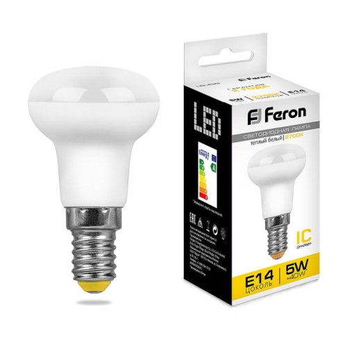 Светодиодные лампочки Feron 25516 (E14)  (5Вт)  (2700K) 