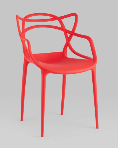Стул пластиковый Stool Group Masters Y824 red