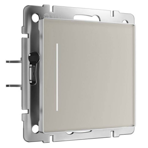 Умный сенсорный выключатель Werkel W4513641/ Умный сенсорный выключатель одноклавишный (дымчатый)