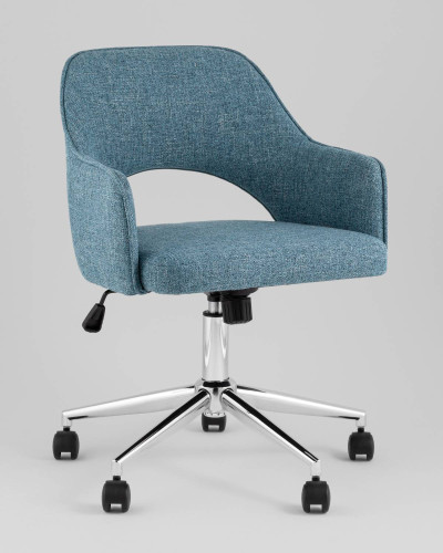Кресло офисное Stool Group Кларк CLARKSON TWEED BLUE