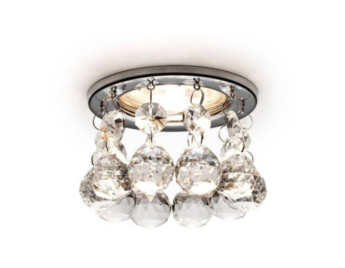 Встраиваемый светильник Ambrella Crystal K2051 CH/CL