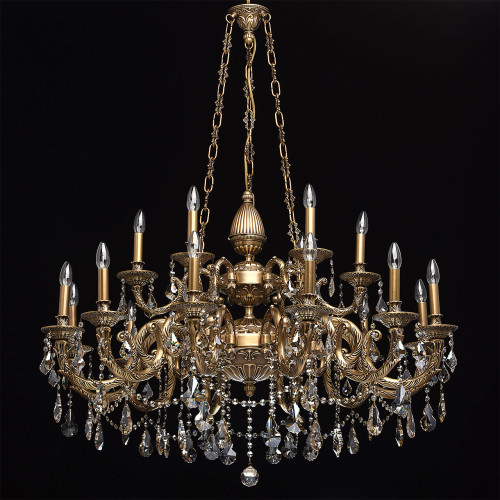 Подвесная хрустальная люстра Габриэль Chiaro 491010918