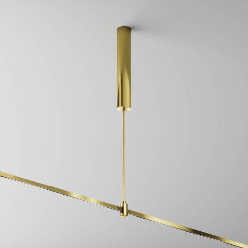 Основание потолочное Long 385мм для блока питания с вводом питания Flarity Maytoni Accessories for tracks Flarity TRA159C-BB1-BS