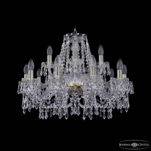Подвесная хрустальная люстра 1403 Bohemia 1403/10+5/240 G