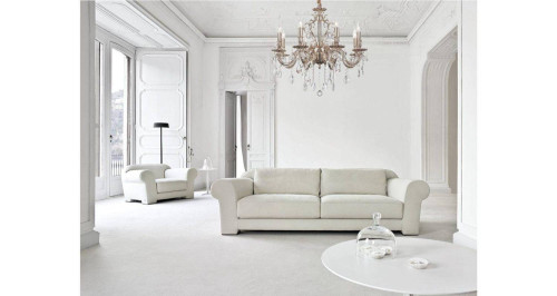 Подвесная хрустальная люстра Barletta Lucia Tucci BARLETTA 1730.8 coffe gold