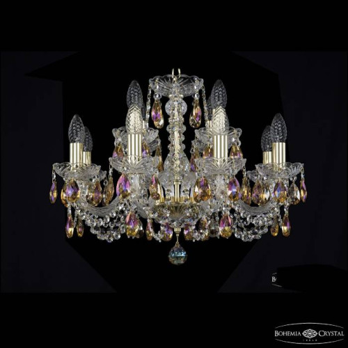 Подвесная хрустальная люстра 1402 Bohemia 1402/8+4/195 G K777