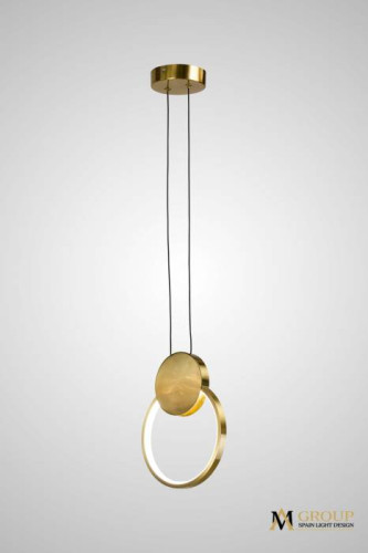 Светильник подвесной AM Group AM463 POLISHED GOLD