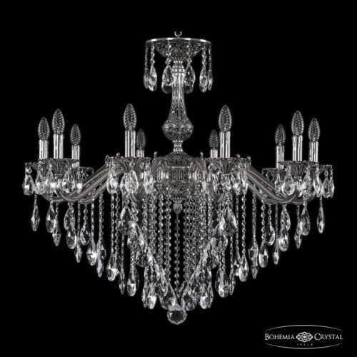 Подвесная хрустальная люстра 7202 Bohemia 72102/10/300 B NB