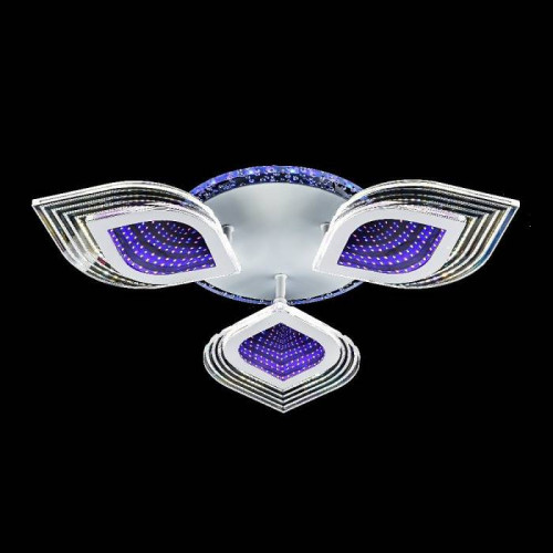 Потолочная люстра ЭкономСвет 51256 51256/3+1WT RBP+3D