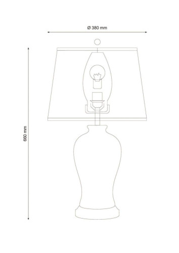 Настольная лампа Lucia Tucci Harrods Harrods T934.1