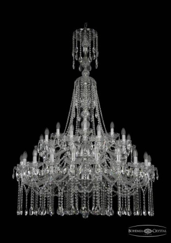 Подвесная хрустальная люстра 1413 Bohemia 1413/20+10+5/400/XL-164/2d Ni
