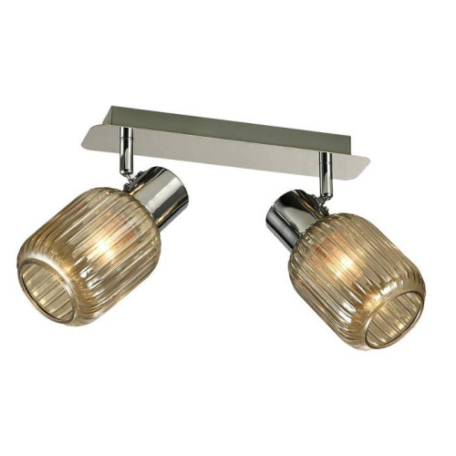 Спот настенно-потолочный E27 2*60W хром SP.042-52-02