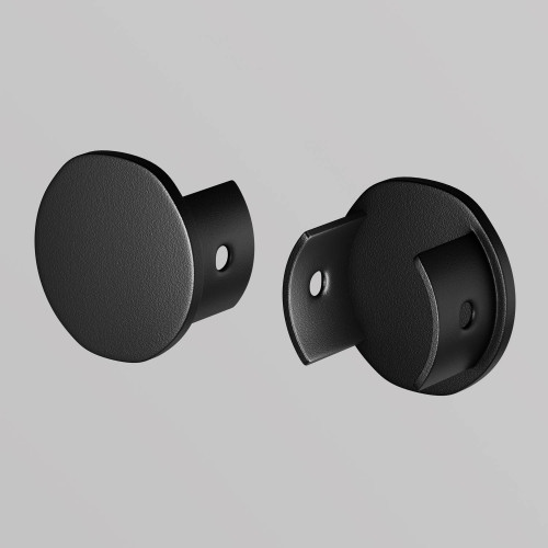 Заглушка для подвесного круглого шинопровода 2шт. Maytoni Accessories for tracks Levity TRA184EC-R-11B