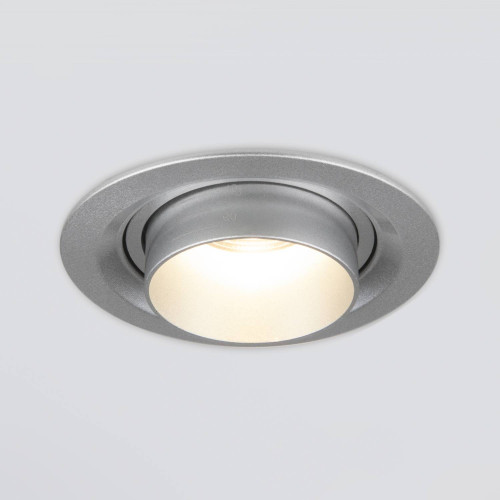Встраиваемый светильник Elektrostandard 9919&9920 Zoom 9920 LED 15W 4200K серебро
